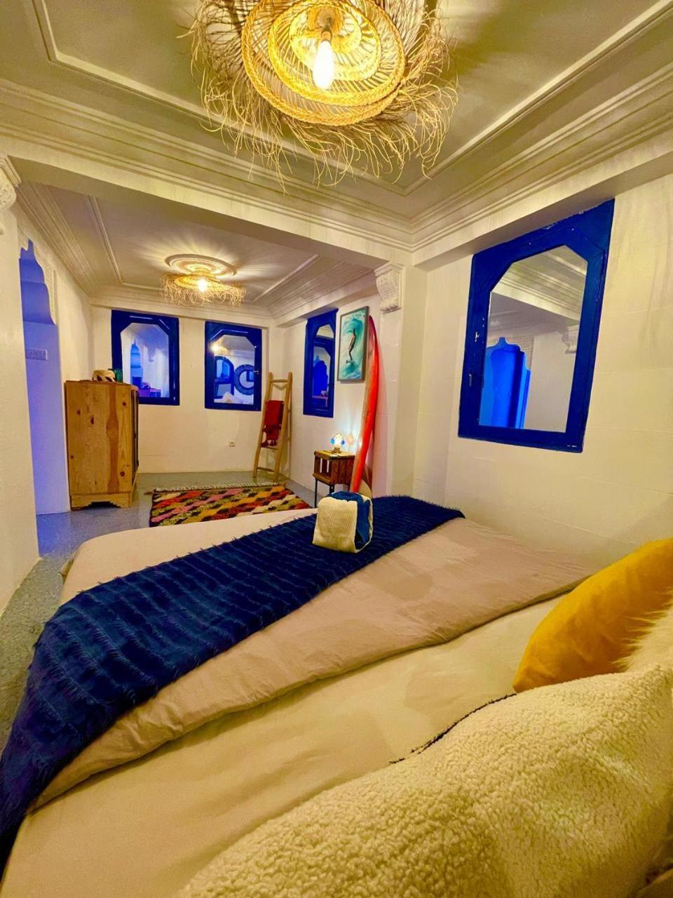 Surf & Salsa Ocean House Bed and Breakfast Tamraght Exteriör bild
